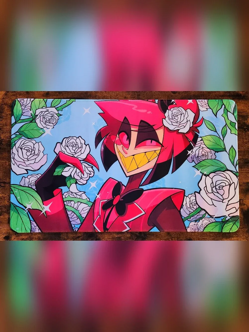 Rare Alastor Spring Playmat - Hazbin Hotel